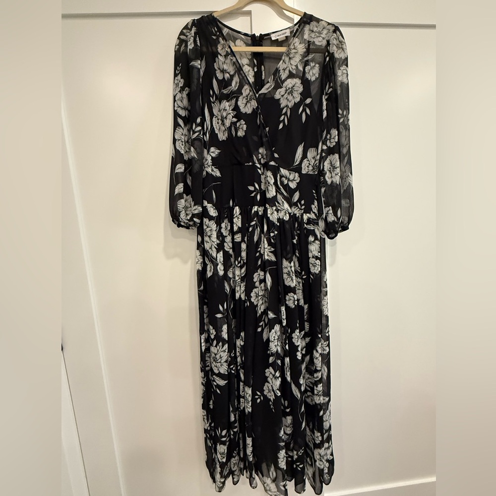Calvin Klein maxi dress size 8